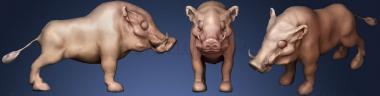3D model Boar (STL)